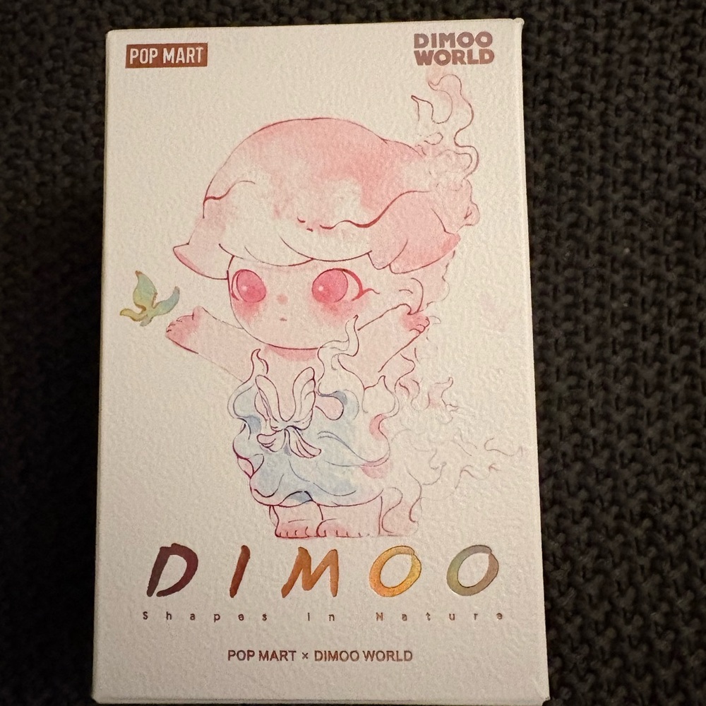 Dimoo. Shapes in nature. Card confirmed hearing